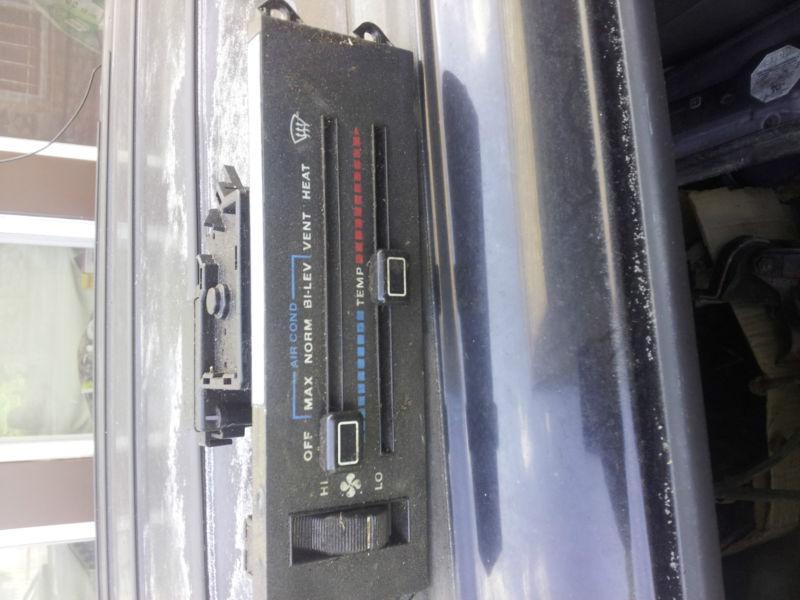 Jeep cherokee comanche climate control ac heat parts