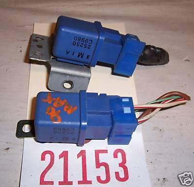 Nissan 90 maxima unknown relay/s blue (2) 25230c9980 1990