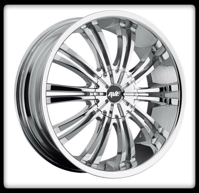 17" x 7.5" avenue a601 17 inch chrome 5x100 5x114.3 stratus impreza wheels rims