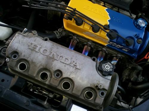 Honda d-series sohc oem valve cover + oem oil cap