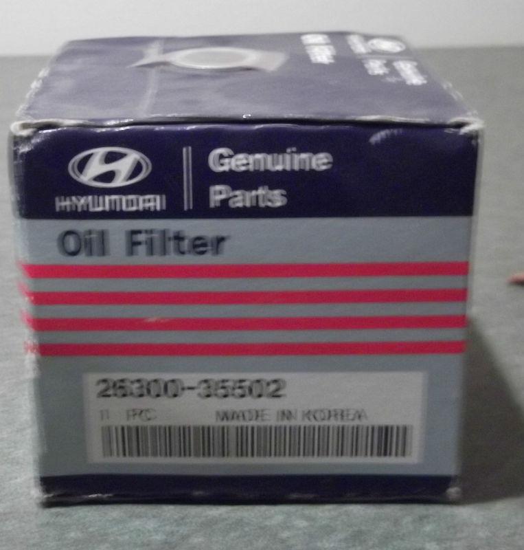 Genuine kia hyundai oil filter 26300=33502