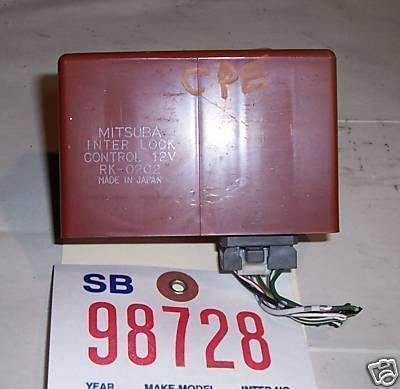 Honda 90-93 accord inter lock control module/relay 1990 1991 1992 1993