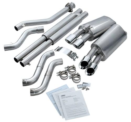 Corsa performance 14116 sport cat-back exhaust system 92-95 corvette