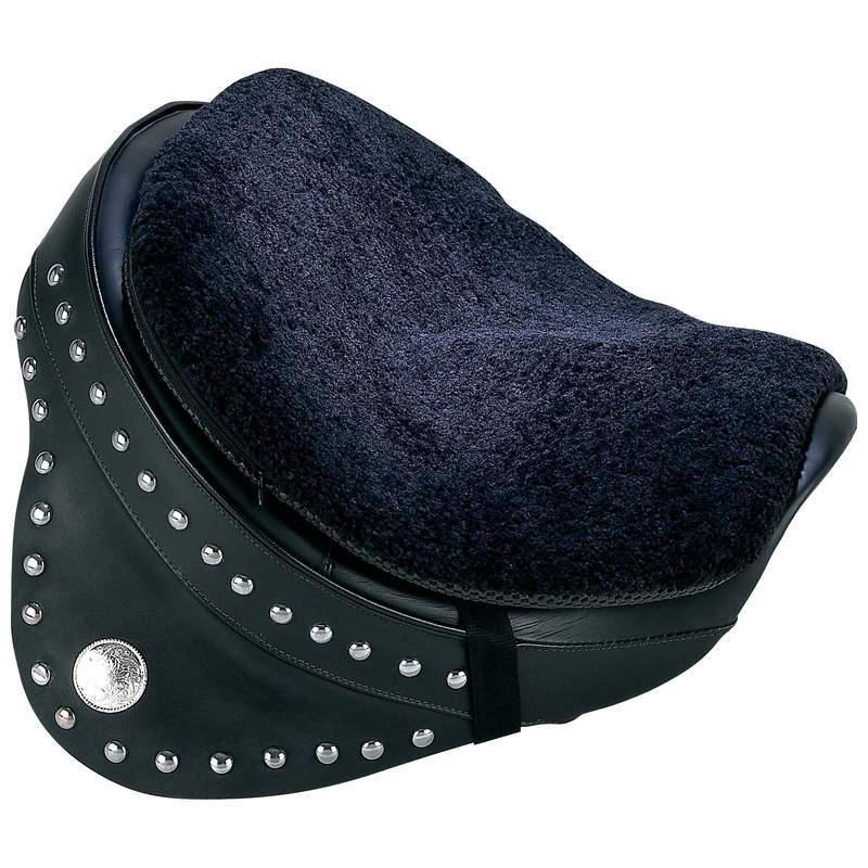 New diamond plate gel memory foam motorcycle seat cushion cruiser seat cover