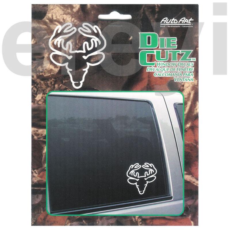 White buck hunting window decal deer elk outdoor sport car auto truck sticker