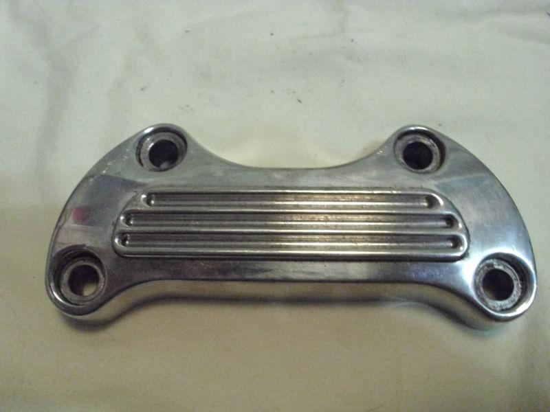 Harley upper top handle bar riser clamp