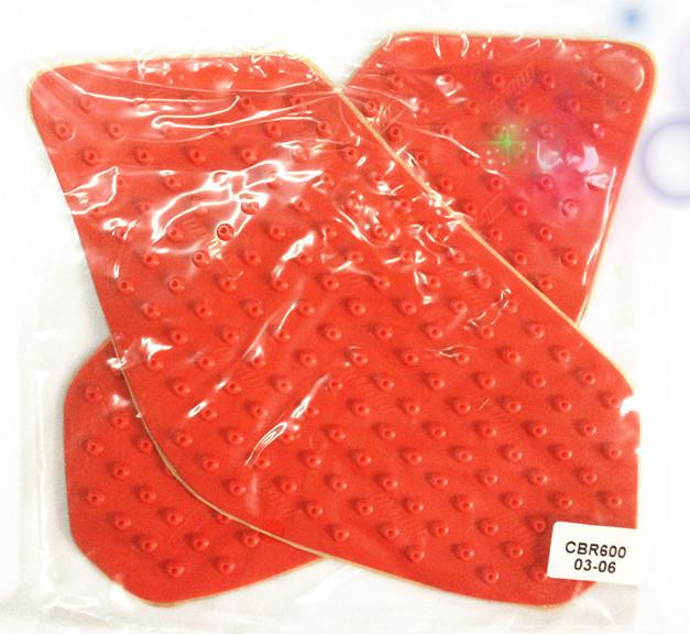 Tank traction side pad gas grip protector cbr600rr cbr 600 03-2006 red good