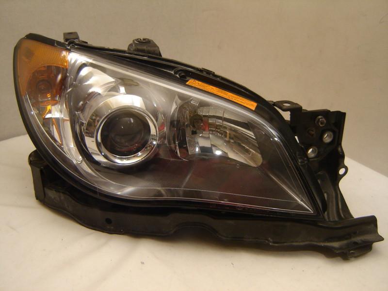 Subaru impreza right xenon headlight 06 07 oem titanium color chrome