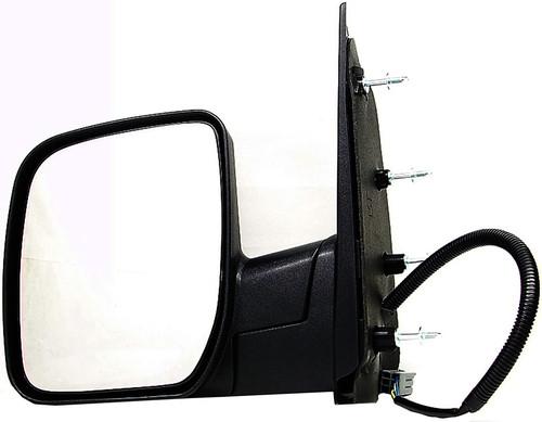 Side view mirror lh econoline van, power; sail type, pedestal platinum# 1272288