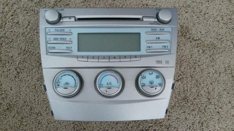 07 08 09 toyota camry radio unit, le, (86120-06181) , oem