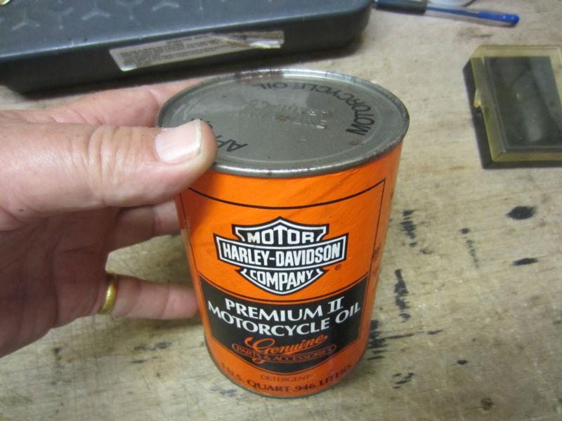 Harley nos oil can premium ii oil can full