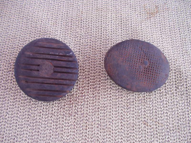 1940s-50s old school foot pedals   indian  harley davidson