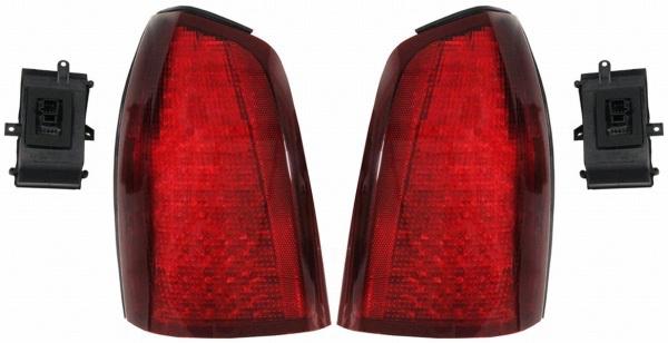 Tail light brake lamp assembly rear pair set driver passenger side left+right