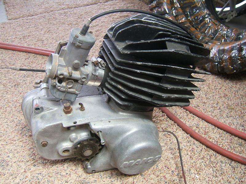 Buy 1977 MAICO 250 AW complete ENGINE w/ BING & IGNITION Vintage MX ...