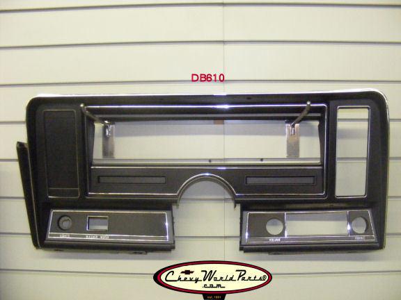 71-74 nova dash instrument panel bezel without air