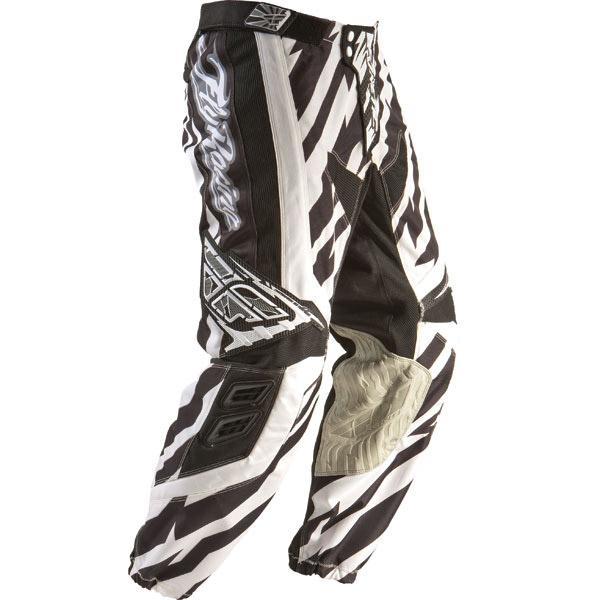 Fly racing mens 2010 kinetic mesh-tech offroad pants black/white 30