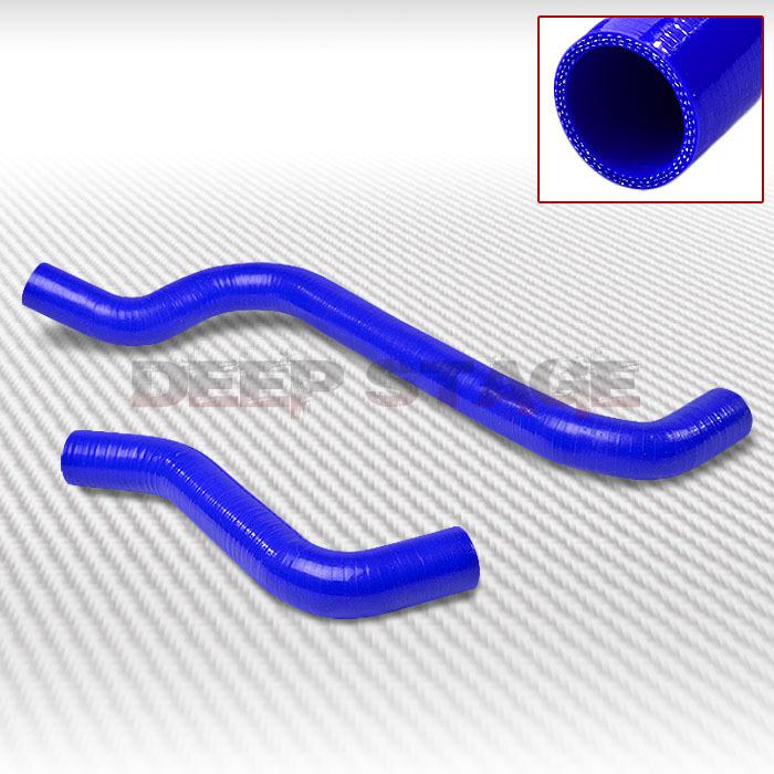 3-ply silicone radiator hose pipe high temp 01-05 dodge neon srt-4 srt4 2.4 blue