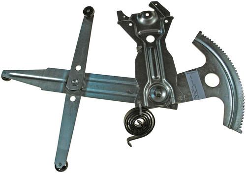 Window regulator, power w/o motor front left platinum# 1331348