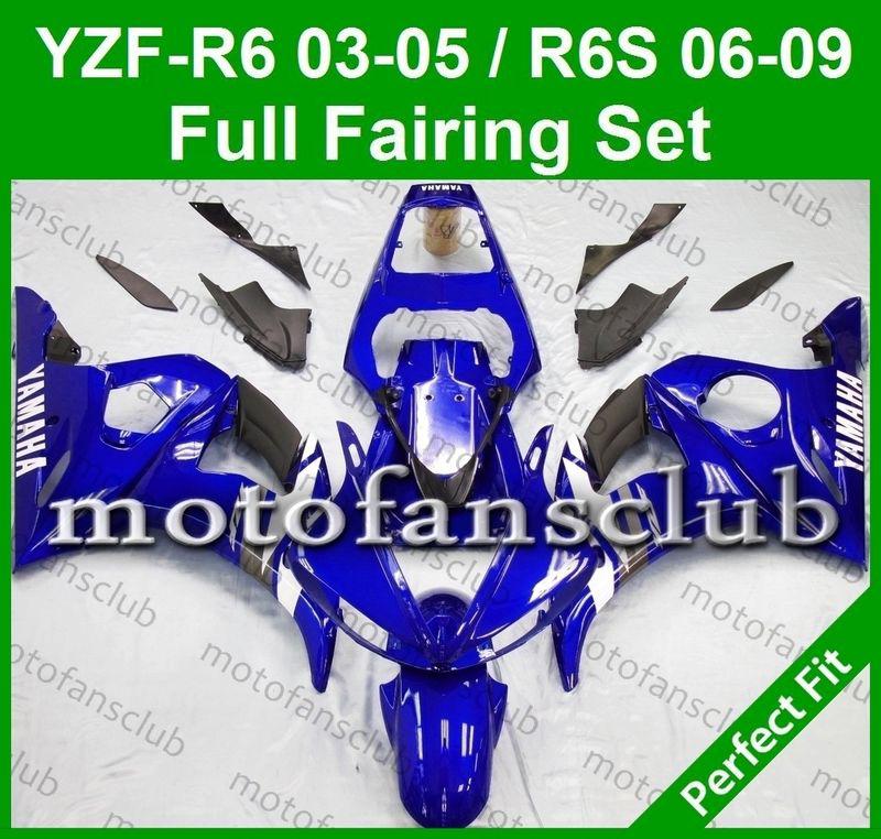 Fit yamaha yzf r6s 06 07 08 09 yzfr6s 2006 2007 2008 2009 fairing plastics #22 b