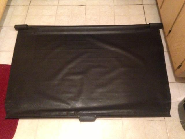 82-92 camaro firebird rear privacy shade plus panel great condition 