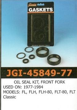 James 1977-1984 fl models front fork seal kit - close out