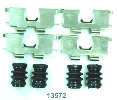 Better brake parts 13572 rear brake disc hardware kit-disc brake hardware kit