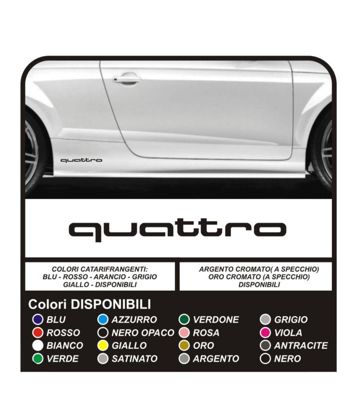 Sticker side audi s-line quattro s1 s3 s4 s5 s6 s8 rs rs1 rs3 rs4 rs5 rs6 decal