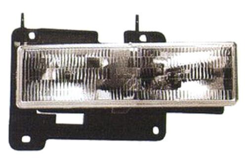 Replace gm2503101 - 92-94 chevy blazer front rh headlight assembly composite