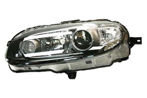 Replace ma2502132 - 2006 mazda miata mx-5 front lh headlight assembly halogen