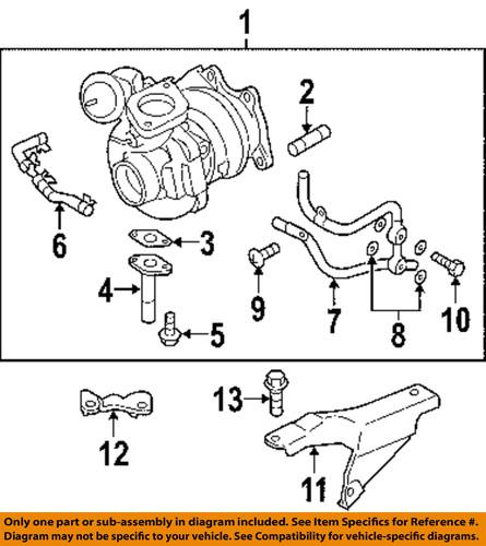 Subaru oem 14411aa511 turbocharger/turbocharger part/accessory