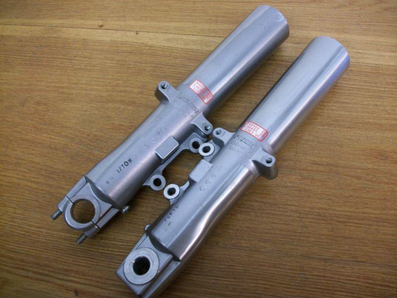 Pair harley davidson touring road king electra glide & street glide fork sliders