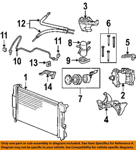 Dodge oem 55036499ah a/c condenser