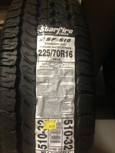 New tires starfire owl  p225/70r16 103s  225/70/16 2257016