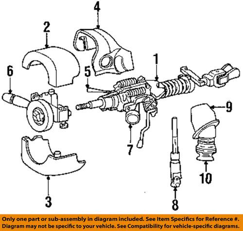 Mopar oem gr71sc3 steering column-switch cover