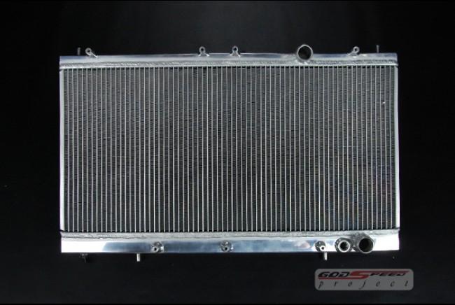 Godspeed mitsubishi eclipse (talon) 90-94 1g 4g63 gst gsx aluminum radiator