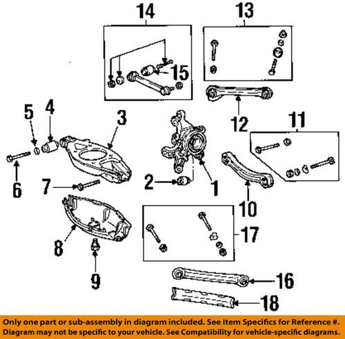 Chrysler oem 5101401aa rear suspension-cover