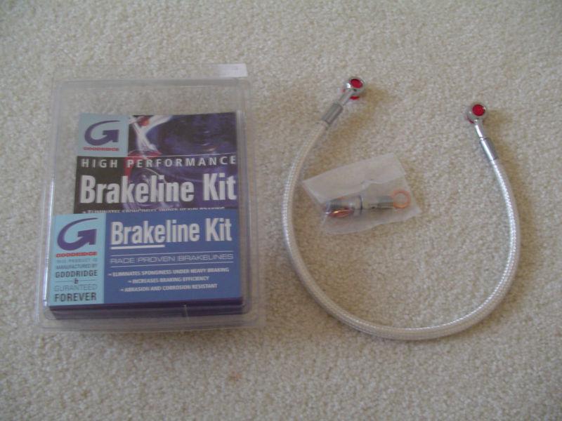 Goodridge brake line kit 2007 2008 yamaha r1 yzf-r1 rear 1 brake line +6 