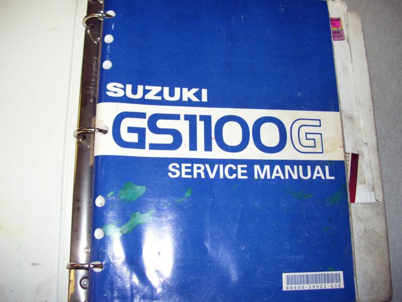 Suzuki gs1100 shaft drive,  factory service manual. 
