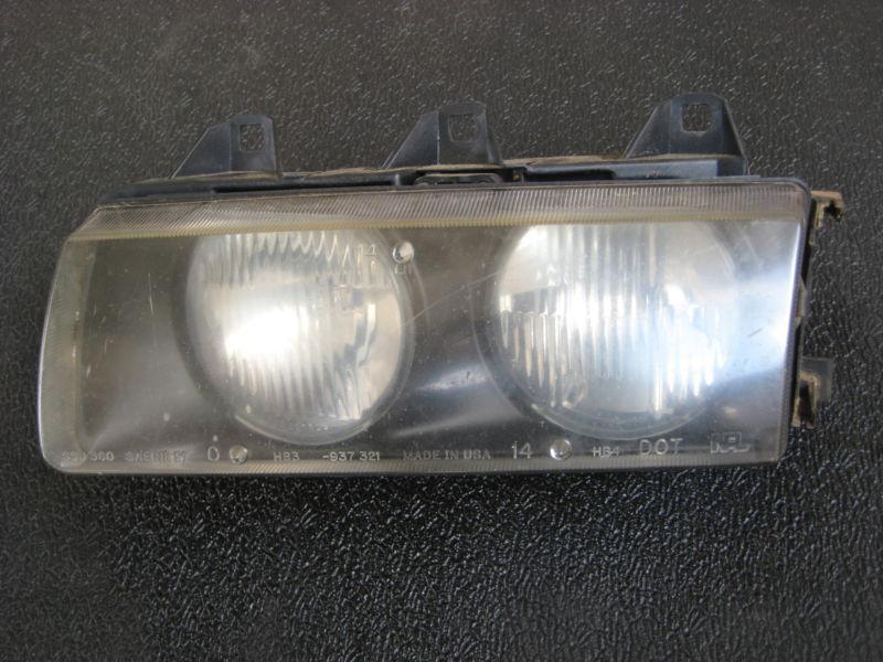 Bmw e36 318 323 325 328 m3 driver left side headlight oem 