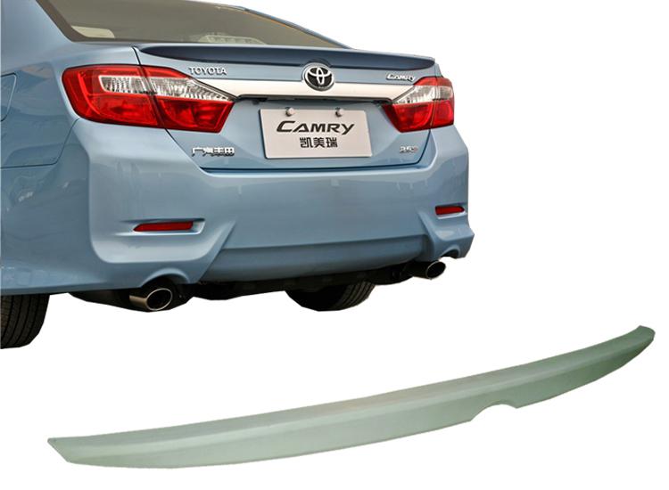 Trunk spoiler rear wing abs plastic fit for toyota camry 2012 2013