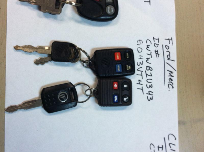 Ford/ merc key remote