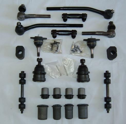 1971 1972 chevrolet camaro new front end suspension rebuild kit - 22 pieces