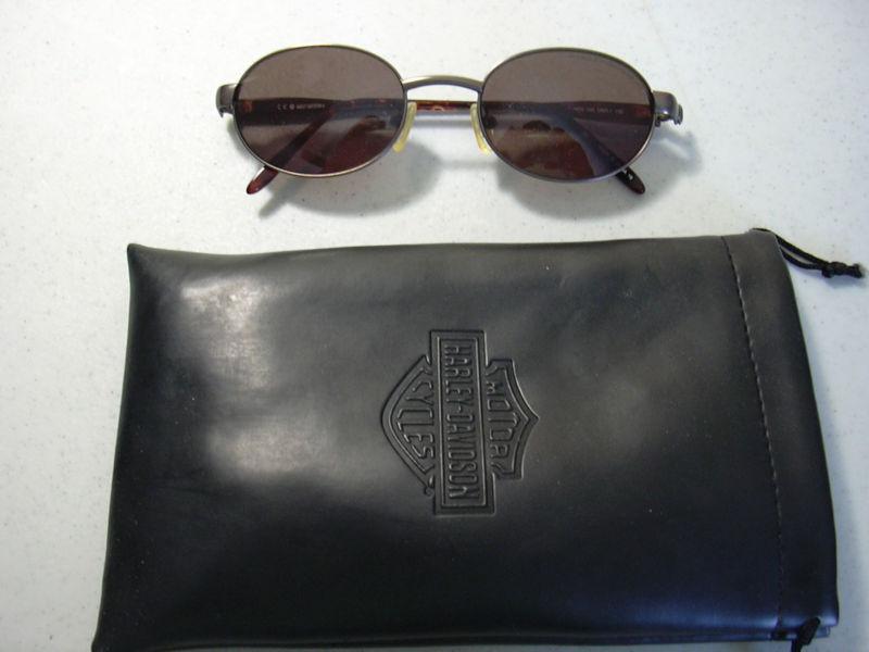 Genuine harley davidson sun glasses with case awsome