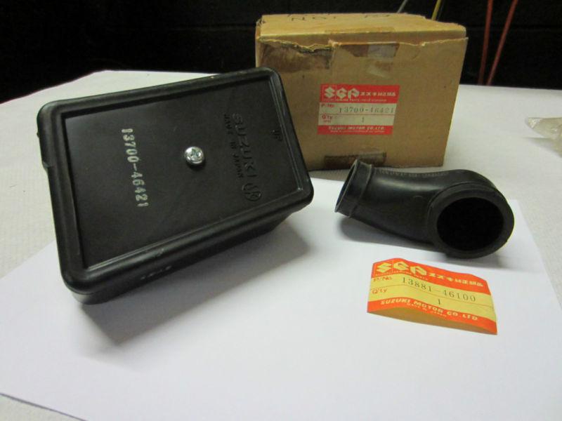 Suzuki,or50,rm50, air-box,and intake boot,oem,nos