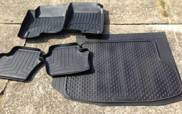 Authentic weathertech front + rear & cargo premium floor mat set jeep compass