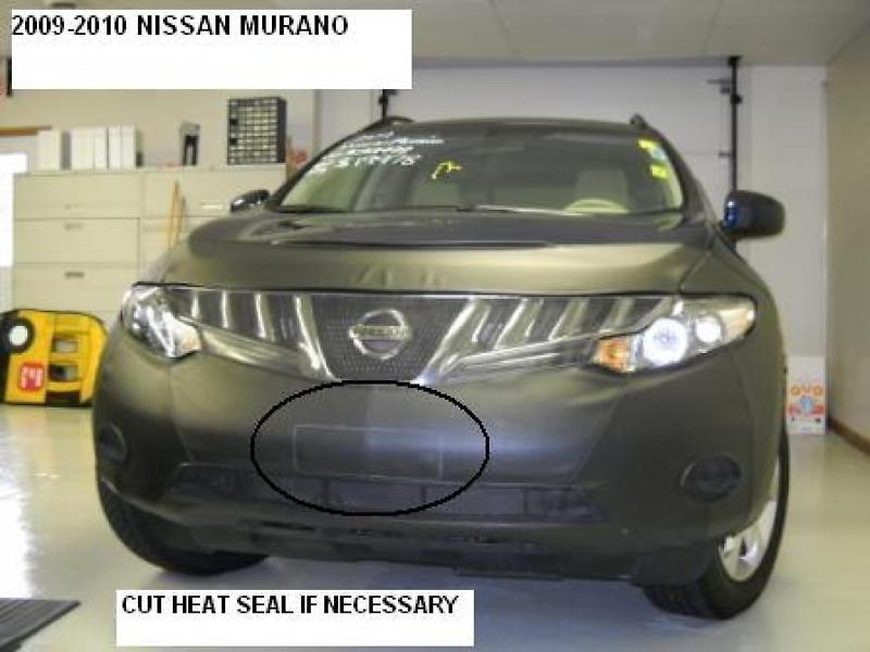 Lebra front end mask cover bra nissan murano 2009-2010