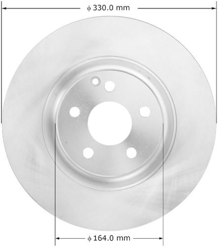 Bendix prt6020 front brake rotor/disc-disc brake rotor