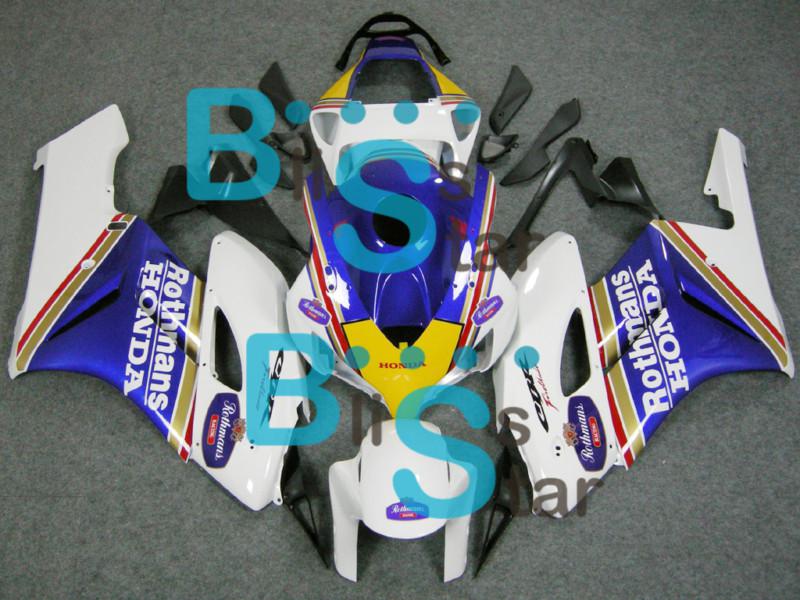 White blue fairing bodywork w13 fit cbr 1000 rr  cbr1000rr 04-05 2004-2005 09f