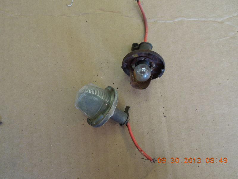 Triumph tr 4 parking  lights