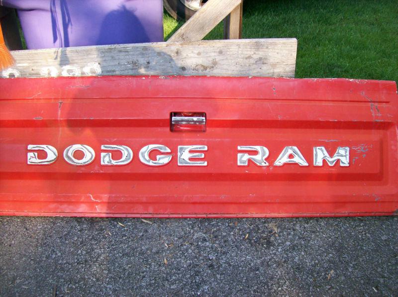 Dodge ram pickup tailgate fits 1978-1993